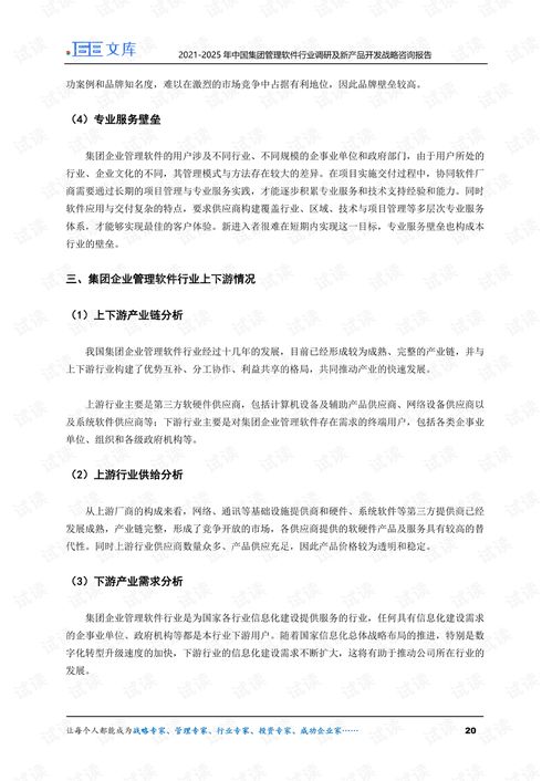 2021-2025年中國集團(tuán)管理軟件行業(yè)趨勢(shì)與創(chuàng)新開發(fā)戰(zhàn)略報(bào)告